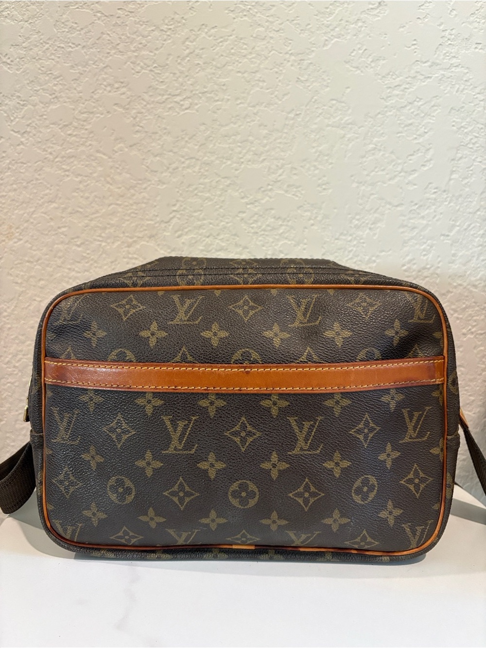 Louis Vuitton Brown Monogram Crossbody Bag